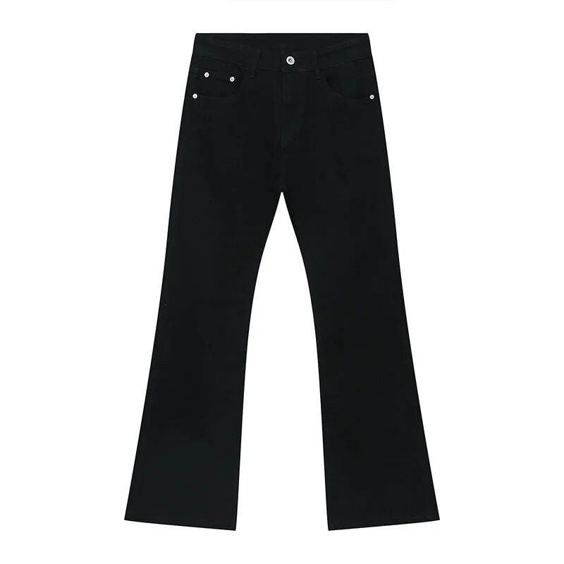 LUZHEN Slim vīriešu elastīgie džinsi Moderni korejiešu vienkārši eleganti taisni cauruļu džinsa bikses vienkrāsaini augstas kvalitātes plūdmaiņas 2023 72e702