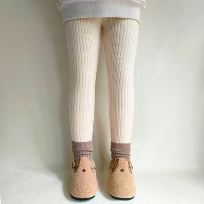 Meitenes Legingi Rudens Ziemas Siltas Bikses Bērniem Plus Samta Bērnu Bikses Izdilis Baby Leggins Toddler Zeķubikses Apģērbs