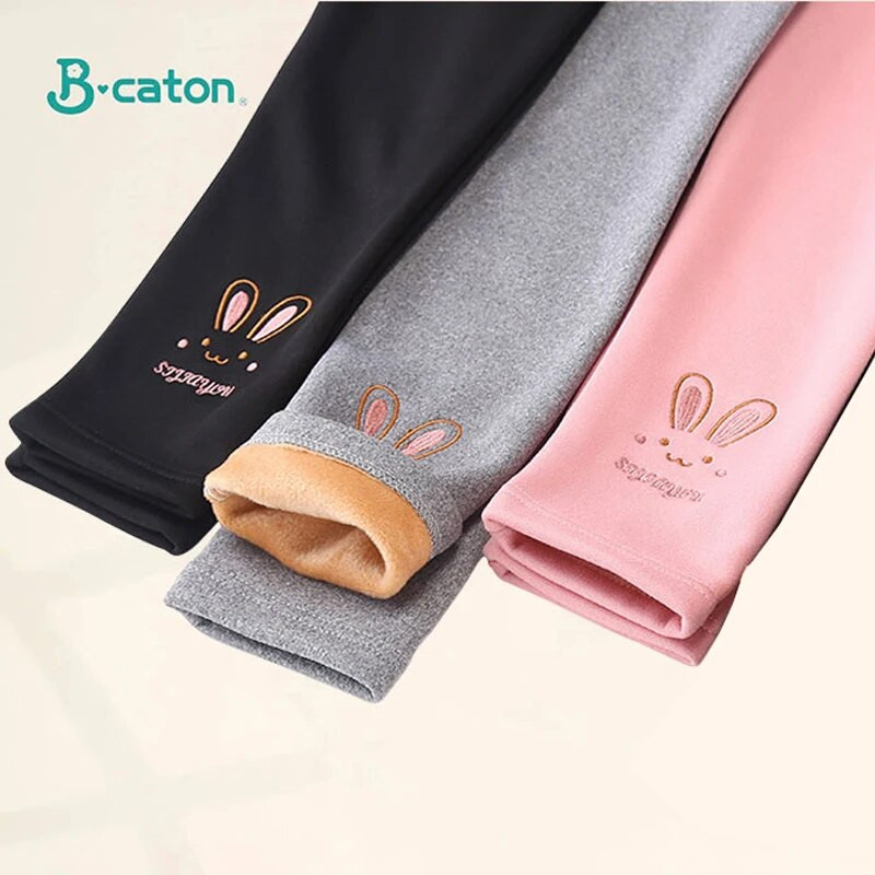 Rudens žiema Vaikai Mergaičių antblauzdžiai Stori Šilti Vaikai Mergaitei Šilti Pliušiniai Antblauzdžiai Kelnės elastinga juosmuo Antblauzdžiai Vaikiškos kelnės