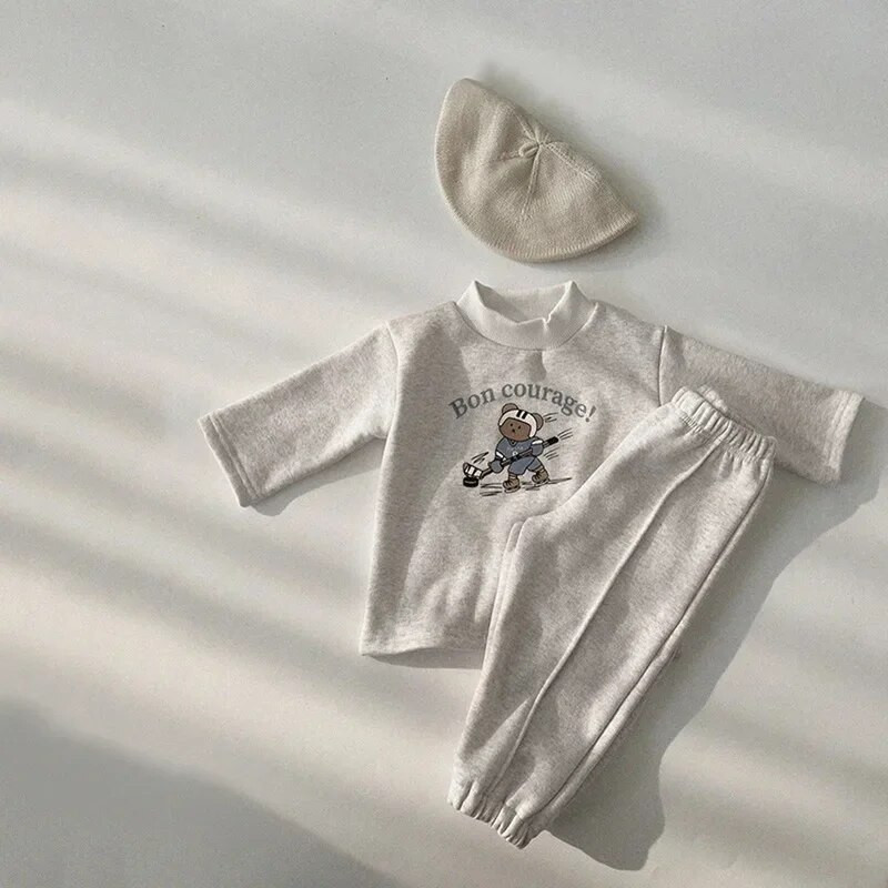 Φθινόπωρο και Χειμώνας Ζεστό Παιδιά Αγόρια Κορίτσια Casual Fleece Παντελόνια Παιδικά Παντελόνια