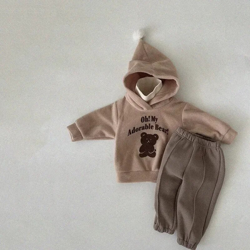 Φθινόπωρο και Χειμώνας Ζεστό Παιδιά Αγόρια Κορίτσια Casual Fleece Παντελόνια Παιδικά Παντελόνια