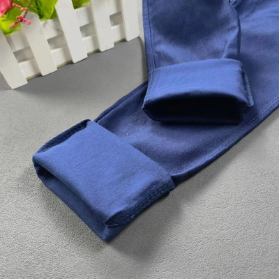 Bērnu bikses pavasara un rudens Candy elastīgas zīmuļu bikses Meiteņu vienkrāsainas zeķubikses 2-11 G Baby Summer Feet Bikses