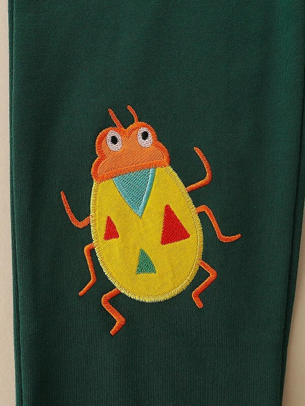 SAILEROAD 2023 Bērnu apģērbs Jauns rudens pavasaris Izšuvumi Mārīte Bikses Bērni Zēni Bikses Ikdienas sporta džemperi