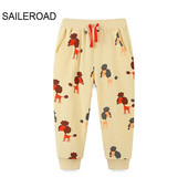 SAILEROAD Ρούχα για Εφήβους Παιδικά Ρούχα Νέα Φθινοπωρινά Ανοιξιάτικα Παντελόνια Παιδικά Αγόρια Παντελόνια Κινούμενα σχέδια Casual Αθλητικά Πουλόβερ