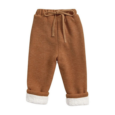 Sanlutoz Ziemas Mazi Bērni Zēni Meitenes Garas Bikses Mīkstas Siltas Ikdienas Bērnu Bikses Jauki Unisex Modes Apģērbi