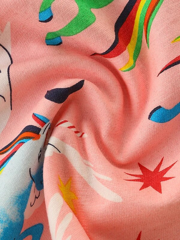 SAILEROAD 2023 Új őszi Unicorn Nadrág Gyerek Ruházat Lányok Pamut bélésű Nadrág Alkalmi Sport Pulóverek Gyermekruházat