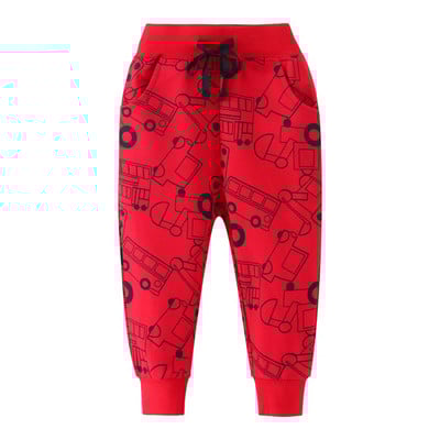 Naujas pavasario rudens berniukų mergaičių animacinis filmas Monster Print sportinės kelnės Medvilninės laisvalaikio kelnės kūdikiams vaikiškos lauko kelnės