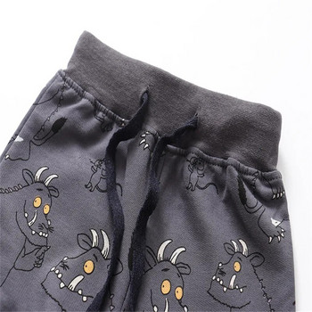 Jumping Meters New Arrival Boys Sweatpants with Animals Print Hot Selling Παιδικά Ρούχα Κορδόνι για μικρό παιδί πλήρες παντελόνι