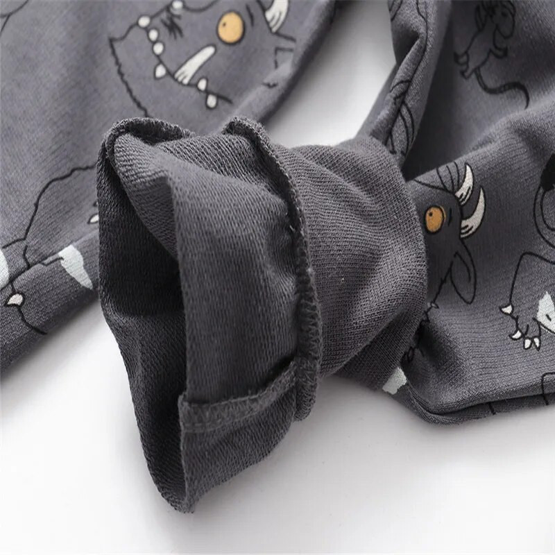 Lēcošie metri Jaunas ierašanās zēnu sporta bikses ar dzīvniekiem Drukāt karsti Pārdodu bērnu apģērbus Savelkamās aukliņas Toddler Pilnas bikses