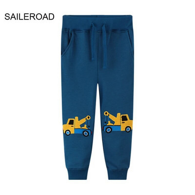 SAILEROAD 2-7 ετών 2022 Νέο ανοιξιάτικο παντελόνι Giraffe for Boy Παιδικά Παντελόνια Αγόρια Παντελόνια Casual Sweaterpants Ζεστά αθλητικά παντελόνια