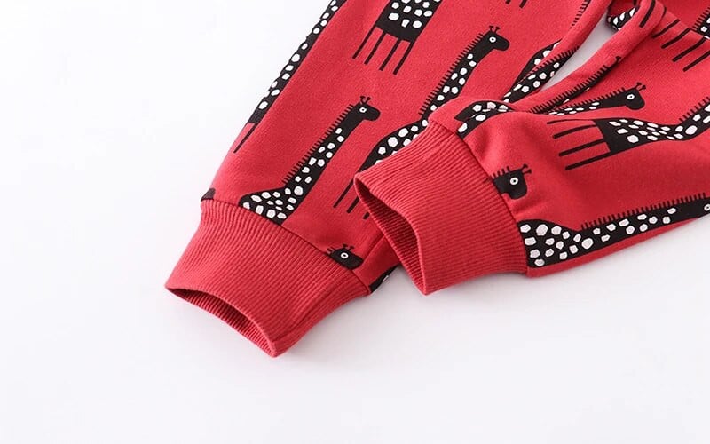 SAILEROAD 2-7 ετών 2022 Νέο ανοιξιάτικο παντελόνι Giraffe for Boy Παιδικά Παντελόνια Αγόρια Παντελόνια Casual Sweaterpants Ζεστά αθλητικά παντελόνια