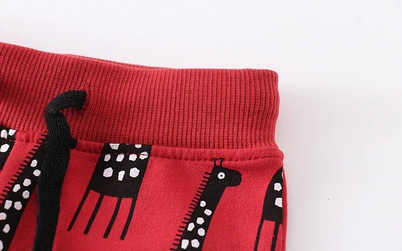 SAILEROAD 2-7 ετών 2022 Νέο ανοιξιάτικο παντελόνι Giraffe for Boy Παιδικά Παντελόνια Αγόρια Παντελόνια Casual Sweaterpants Ζεστά αθλητικά παντελόνια