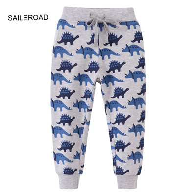 SAILEROAD 2-7 Gadi 2022 Jauns pavasaris Ugunsdzēsēju mašīnas Bikses Zēniem Bērniem Zēniem Bikses Bikses Ikdienas Transporta Džemperi Siltas Sporta Bikses