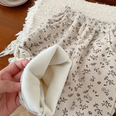 Ziemas Bērnu Bikses Bieza Kažokāda Odere Bērnu Meiteņu Bikses Siltas Zēnu Bikses Bērnu Apģērbs