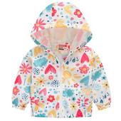 Παιδικά Ρούχα Μπουφάν Παλτό Αγόρια Άνοιξη Φθινόπωρο Παιδικά Ρούχα Με κουκούλα Μόδα Μπουφάν με φερμουάρ για Κορίτσια Παλτό Μπλούζες