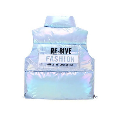 Őszi téli fiúk lányok melegítő mellény kabát 4 színű gyerek felsőruházat gyermek ujjatlan vastag kabát pamut babaruhák