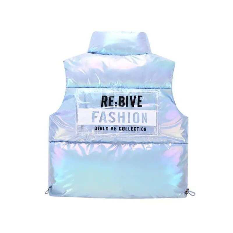 Őszi téli fiúk lányok melegítő mellény kabát 4 színű gyerek felsőruházat gyermek ujjatlan vastag kabát pamut babaruhák