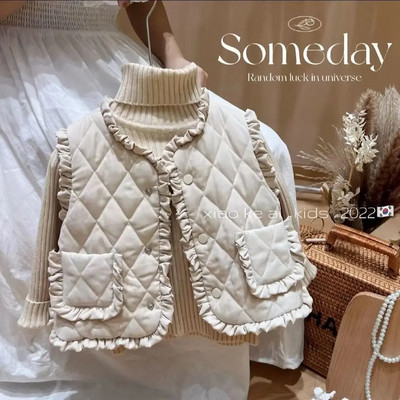 Naujas pavasario kūdikis berniukai mergaičių liemenės striukės mergaitei rudeninė žieminė liemenė drabužiai medvilniniai viršutiniai drabužiai be rankovių vaikiški paltai