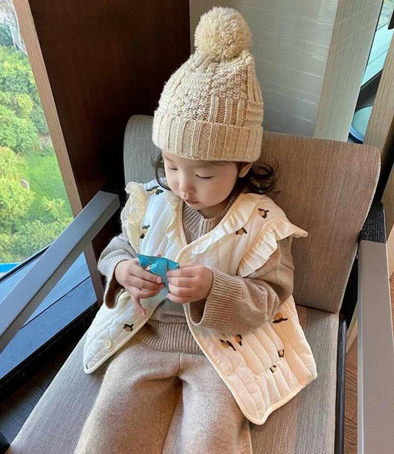 Naujas pavasario kūdikis berniukai mergaičių liemenės striukės mergaitei rudeninė žieminė liemenė drabužiai medvilniniai viršutiniai drabužiai be rankovių vaikiški paltai