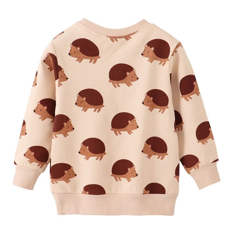 SAILEROAD Άνοιξη Νέο Αγόρια Ρούχα 2-7 ετών Βαμβακερά εξωτερικά ενδύματα κινουμένων σχεδίων Hedgehog Baby tops Κορίτσια Παιδικά μπλουζάκια με κουκούλα για νήπια