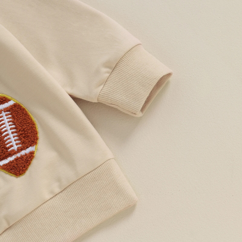 Madingi neaiškios raidės regbio vaikų megztiniai, skirti mažiems berniukams, rudens laisvalaikio drabužiai, ilgomis rankovėmis, megztiniai, viršutiniai kakliukai