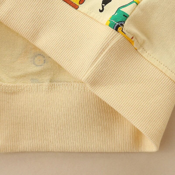 Bumeex Φθινοπωρινό μπλουζάκι για αγόρια Παιδική στάμπα αυτοκινήτου Πουλόβερ μακρυμάνικο πουλόβερ για νήπια για αγόρια Βαμβακερά μπλουζάκια 2-7 ετών Ρούχα