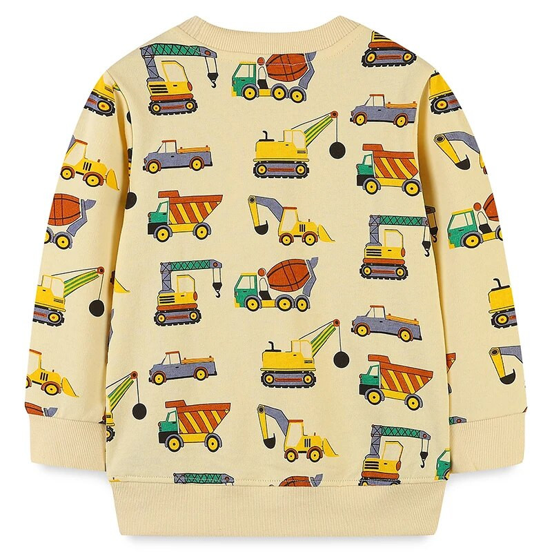 „Bumeex Fall Boys“ megztiniai vaikiški megztiniai su automobiliams ilgomis rankovėmis megztinis megztinis mažiems berniukams medvilniniai 2–7 metų drabužiai