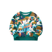 Jumping Meters 2-7T New Arrival Gyermek pulóverek Hosszú ujjú Gyerekek Őszi Tavaszi Gyerek Ruházat Babaingek