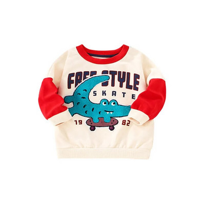 Jumping Meters 2-7T New Arrival Gyermek pulóverek Hosszú ujjú Gyerekek Őszi Tavaszi Gyerek Ruházat Babaingek