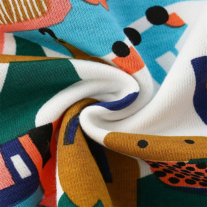 Jumping Meters 2-7T New Arrival Gyermek pulóverek Hosszú ujjú Gyerekek Őszi Tavaszi Gyerek Ruházat Babaingek