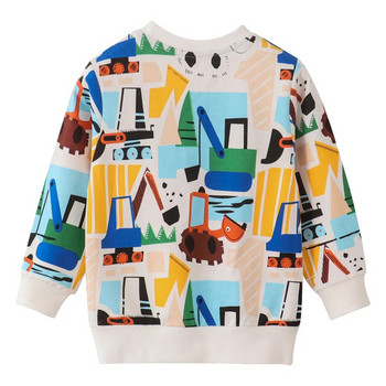 Φθινοπωρινό μπλουζάκι για αγόρια Παιδικά μπλουζάκια κινουμένων σχεδίων με στρογγυλή λαιμόκοψη Baby infant casual μπλουζάκι 2-7T Ανοιξιάτικα κοριτσίστικα ρούχα