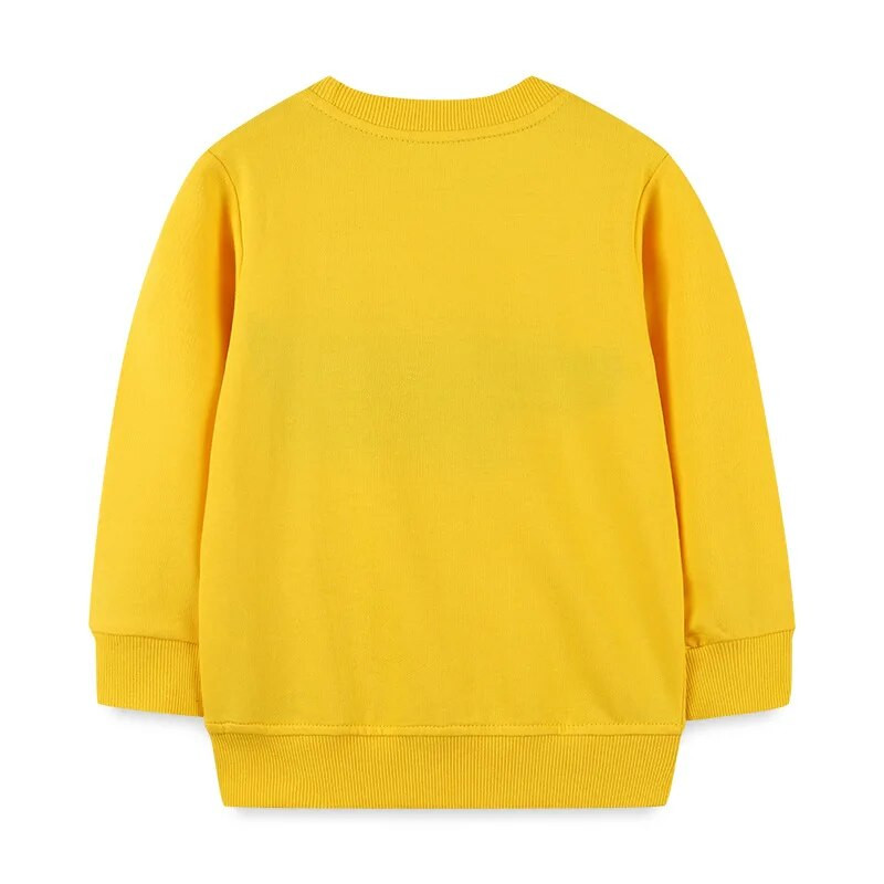 Rudens bērnu zēnu sporta krekli Kokvilnas bērnu sporta krekli ar garām piedurknēm Izšuvumi Krokodils dzīvnieki pavasara zēnu kapuces