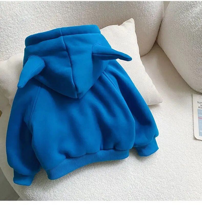 SAILEROAD Ziema Rudens Jauni Zēni 2-7 Gadi Apģērbi Kokvilnas Virsdrēbes Vienkrāsains Bērnu Topi Meiteņu Bērni Mazu bērnu Kapucis Džemperi