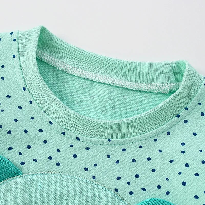 SAILEROAD Tavaszi új fiúk 2-7 éves korig Ruhák Pamut Felsőruházat Rajzfilm panda Baba felsők Lányok Gyerekek Tipegő Pulcsi Pulóverek