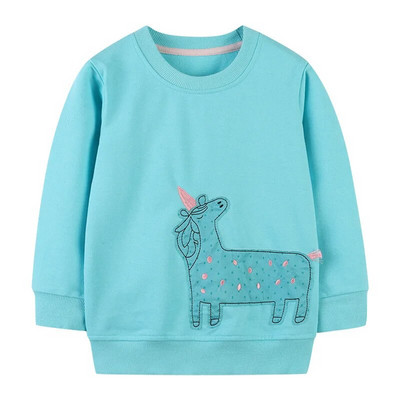 Őszi pulóver divat, hosszú ujjú gyerek pulóverek aranyos rajzfilm dinoszaurusz gyerekek fiúk lányok alkalmi felsők pamut kültéri ruházat