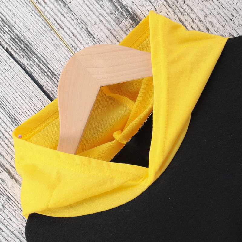 2023. gada rudens zēnu tops ar garām piedurknēm, kontrastains ar kapuci, ikdienas modes kokvilnas ziemas bērnu apģērbs 6 7 8 9 10 gadi