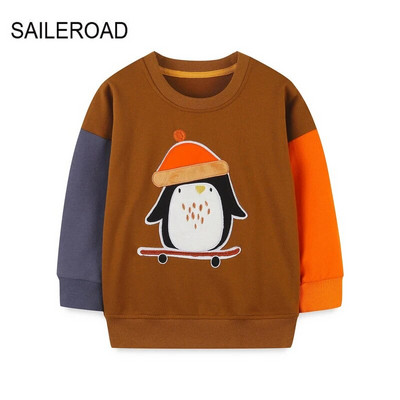 SAILEROAD Pavasaris Nauji berniukai 2-7 metų Drabužiai Medvilniniai Viršutiniai drabužiai Animaciniai filmai Dinozaurai Kūdikių Viršutiniai Mergaitėms Vaikams Mažiems vaikams Megztiniai megztiniai