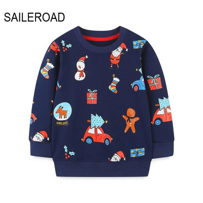 SAILEROAD Pavasaris Nauji berniukai 2-7 metų Drabužiai Medvilniniai Viršutiniai drabužiai Animaciniai filmai Dinozaurai Kūdikių Viršutiniai Mergaitėms Vaikams Mažiems vaikams Megztiniai megztiniai