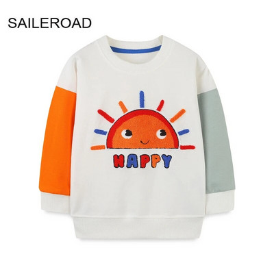 SAILEROAD Pavasaris Nauji berniukai 2-7 metų Drabužiai Medvilniniai Viršutiniai drabužiai Animaciniai filmai Dinozaurai Kūdikių Viršutiniai Mergaitėms Vaikams Mažiems vaikams Megztiniai megztiniai