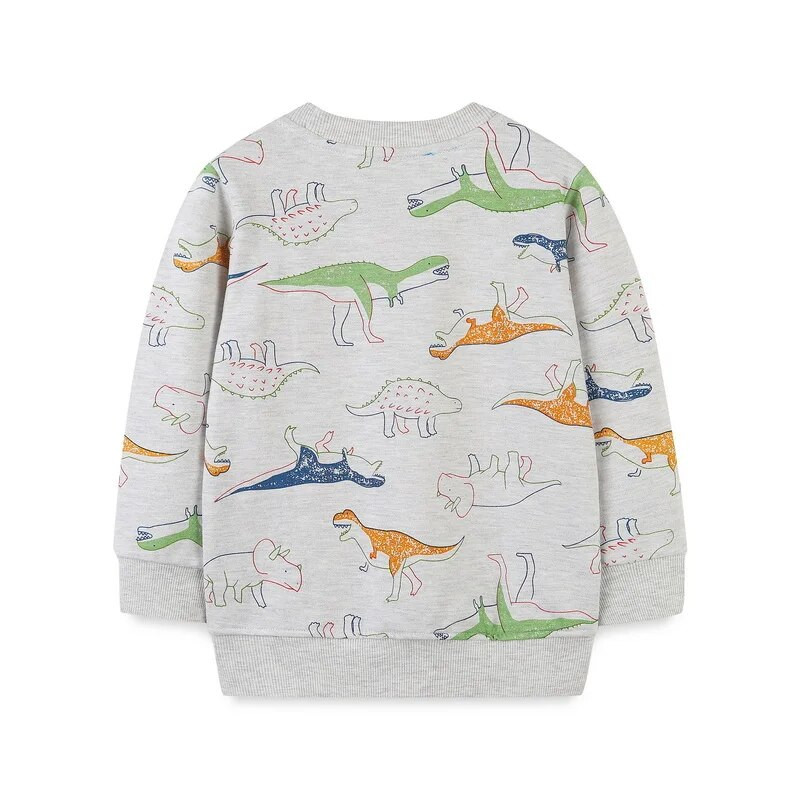SAILEROAD Pavasaris Nauji berniukai 2-7 metų Drabužiai Medvilniniai Viršutiniai drabužiai Animaciniai filmai Dinozaurai Kūdikių Viršutiniai Mergaitėms Vaikams Mažiems vaikams Megztiniai megztiniai