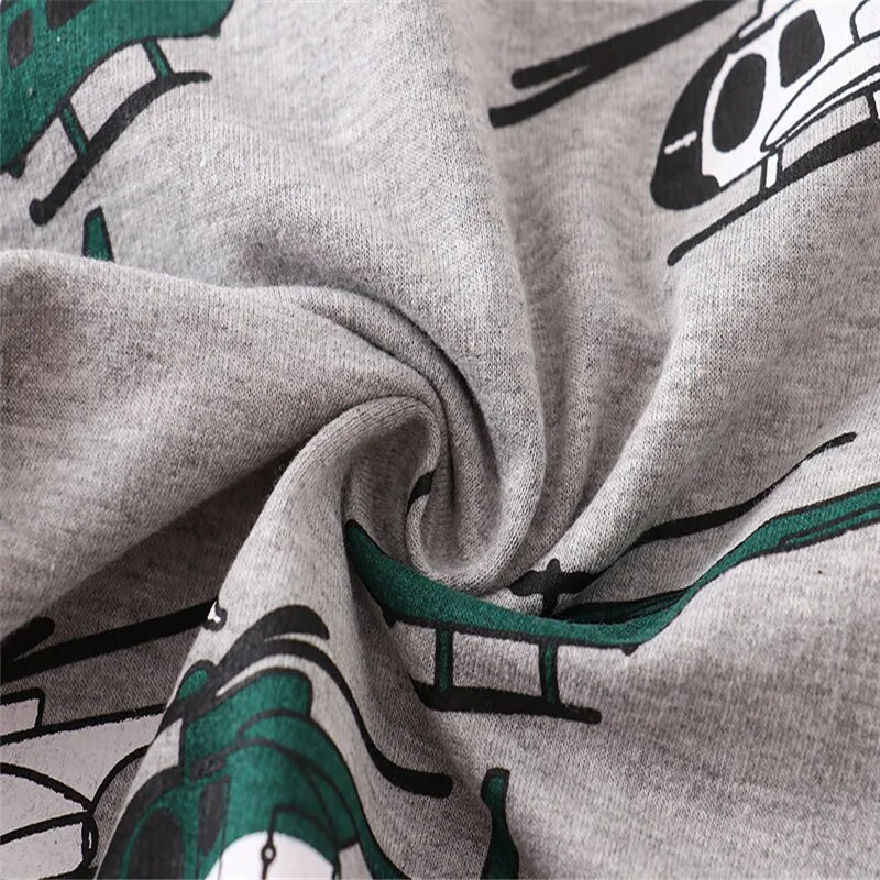 Šokinėjimo metrai Naujas atvykimas Animacinis filmas Orlaiviai Berniukams Megztiniai rudeniui Žiema Medvilniniai Vaikiški Drabužiai Mažiems vaikams ilgomis rankovėmis