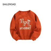 SAILEROAD Pavasaris Rudens Jauns 2–7 gadi Apģērbi Kokvilnas Virsdrēbes Karikatūra Zēniem Zēniem O kakla Topi Bērniem Toddler Džemperi