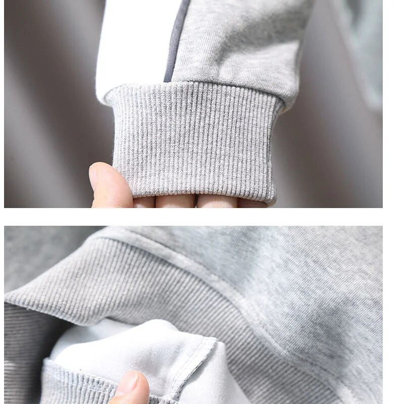 2023. gada pavasaris un rudens Jauns ikdienišķs, daudzpusīgs Preppy stila bērnu apģērbs Modes apdruka, džemperis ar garām piedurknēm