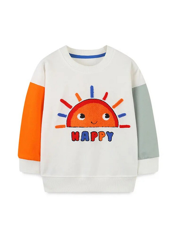 Bērnu džemperi zēniem Meiteņu džemperi Pavasara džemperis ar garām piedurknēm Krāsu savienošana Rudens Bērnu Meiteņu džemperis