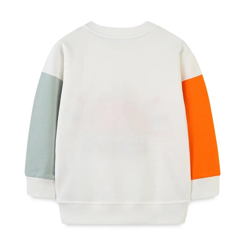 Bērnu džemperi zēniem Meiteņu džemperi Pavasara džemperis ar garām piedurknēm Krāsu savienošana Rudens Bērnu Meiteņu džemperis