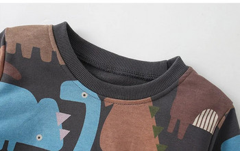 Ποιότητα μάρκας 100% Terry βαμβακερό πουλόβερ Φούτερ Παιδικά ρούχα Παιδικά μπλουζάκια Casual μπλουζάκια Μπλούζα Βρεφικά ενδύματα για αγόρια