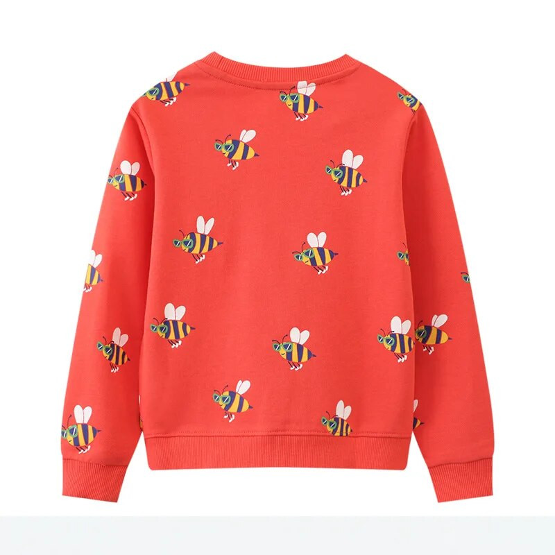 SAILEROAD Φθινοπωρινά νέα ρούχα για αγόρια Βαμβακερά εξωτερικά ενδύματα κινουμένων σχεδίων Bees Babes toddler girls Παιδικά φούτερ με κουκούλα