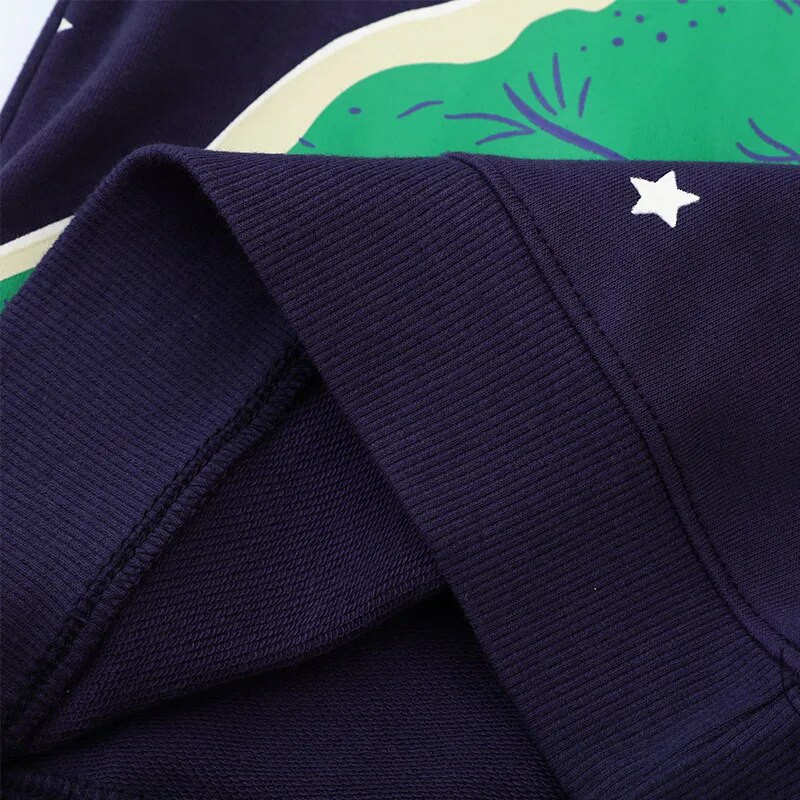 Little Maven 2023 pulóver őszi világító rajzfilm dinoszaurusz alkalmi ruhák 2-7 éves gyerekeknek