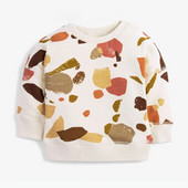 Márkaminőség 100% frottír pamut Gyermekruházat Csecsemő Gyerek Fiú Pulóver Pulóverek Pulóverek Alkalmi blúz Kisfiú Ruhák