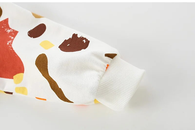 Márkaminőség 100% frottír pamut Gyermekruházat Csecsemő Gyerek Fiú Pulóver Pulóverek Pulóverek Alkalmi blúz Kisfiú Ruhák